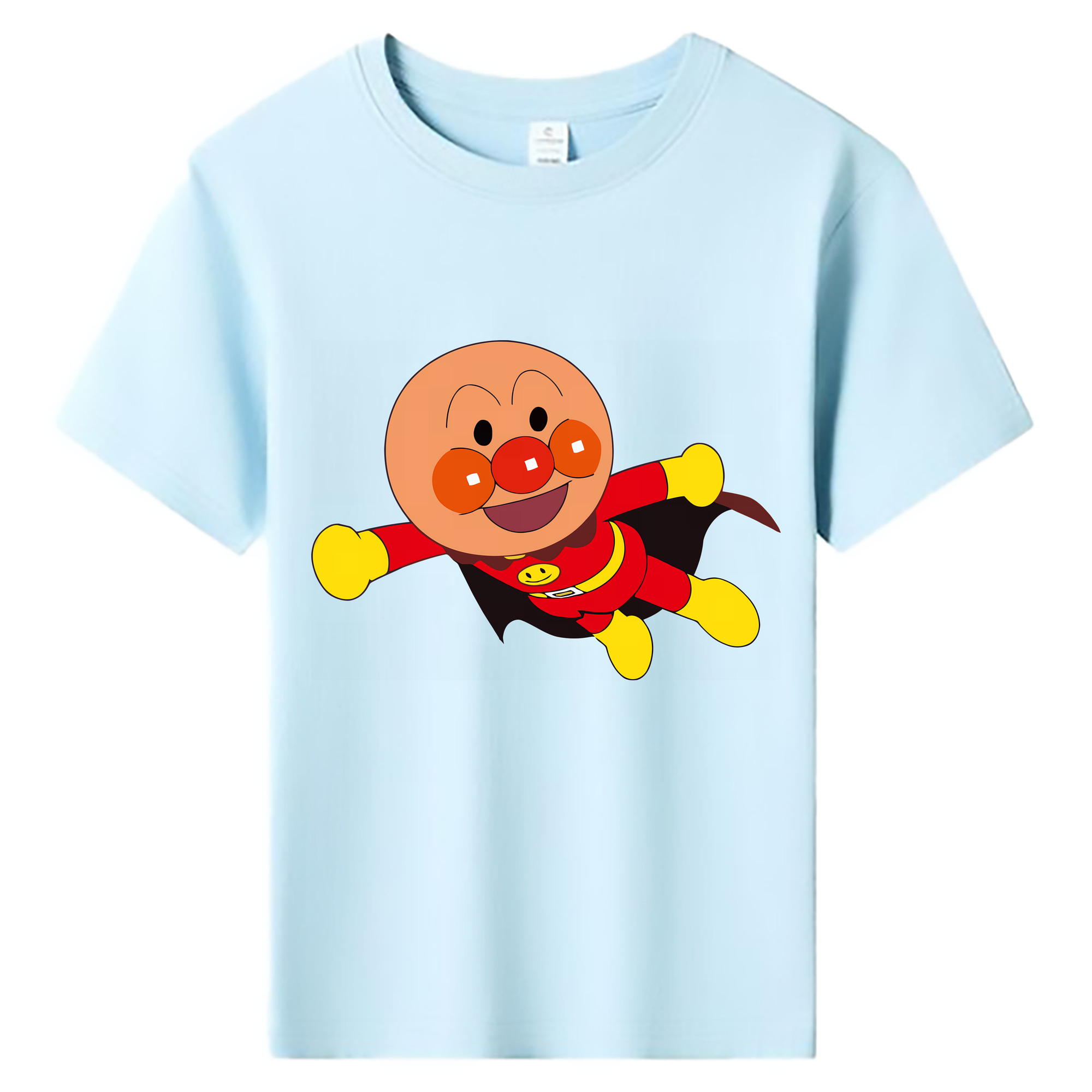 （画像用） アンパンマン Anpanman 綿100％キッズTシャツ（フロントプリント）